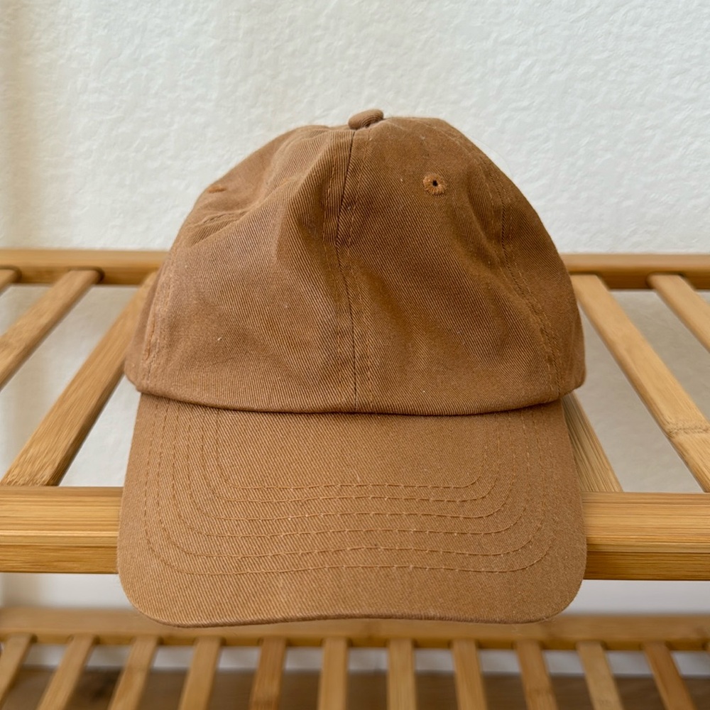 brown classic baseball hat
